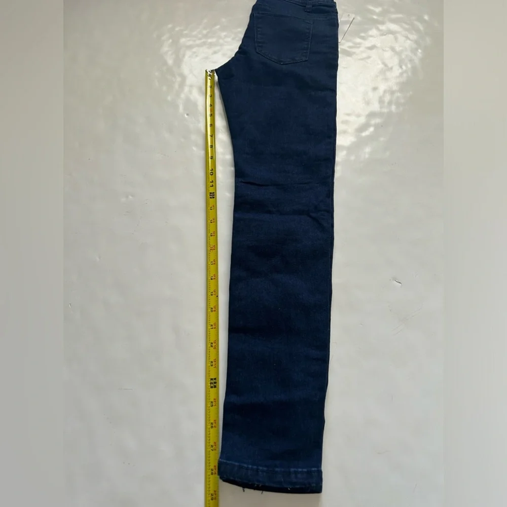 New Venus Lace Sequins Detailing Blue Jeans Size 4 - Picture 7 of 9